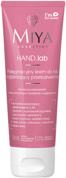 Krem do rąk Miya Cosmetics HAND.lab rozjaśniający przebarwienia 60 ml (5904804150983)