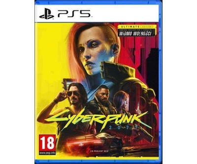 Cyberpunk 2077 Ultimate Edition (украинские субтитры) (PS5)