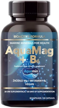 Kompleks witamin Intenson AquaMag + B6 60 kapsułek (5905454131025)