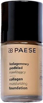 Podkład do twarzy Paese we Flakonie Matujący Nawilżający kolagenowy 303W Honey 30 ml (5902627613418)