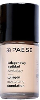 Podkład do twarzy Paese we Flakonie Matujący Nawilżający kolagenowy 300C Porcelain 30 ml (5902627613340)