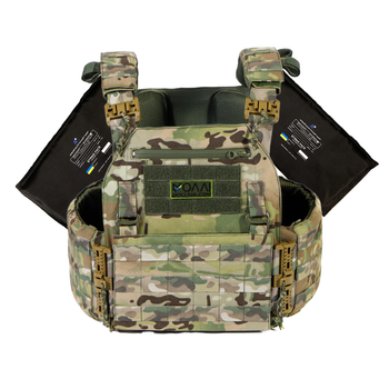 Плитоноска з балістичним захистом, MultiCam (PLATE CARRIER) МОЛЛІ PZ-007