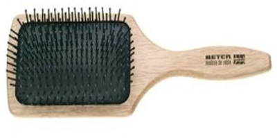 Щітка для волосся Beter Oak Wood Nylon Paddle Pneumatic Brush 7 см (8412122031176)
