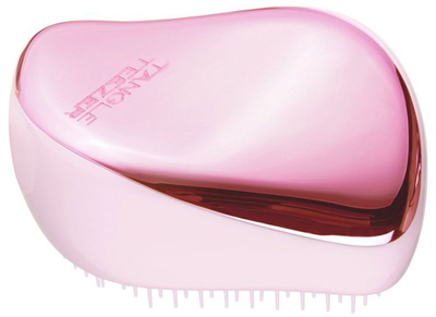 Szczotka do włosów Tangle Teezer Compact Styler Limited Edition Baby Doll Pink Chrome (5060630046743)