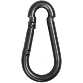 Карабин стальной Skif Outdoor Clasp I, 110 кг, Черный, карабин тактический