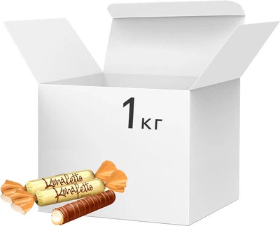 Цукерки глазуровані Roshen Konafetto Bianco 1 кг (4823077635670/4823077641817)