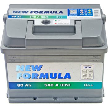 Акумулятор автомобільний NEW FORMULA 60Ah Єв (-/+) 540EN (5602204249)