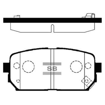 Гальмівні колодки HI-Q SP1197