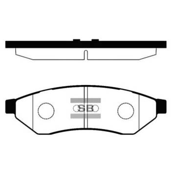 Тормозные колодки HI-Q SP1252