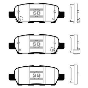 Тормозные колодки HI-Q SP1250