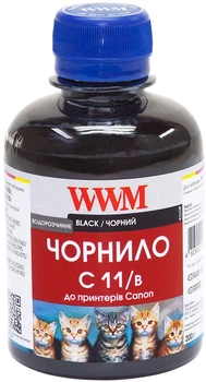 Чернила WWM C11 Canon CLI-521B/CLI-426B 200 мл Black (C11/B)