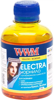 Чорнило WWM Electra Epson 200 мл Yellow (EU/Y)