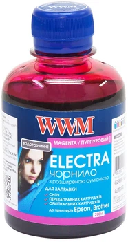 Чорнило WWM Electra Epson 200 мл Magenta (EU/M)