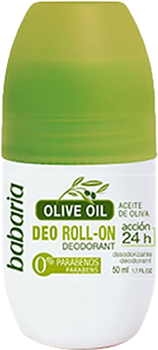 Дезодорант Babaria Deo Roll On Olive Oil 50 мл (8410412047333)
