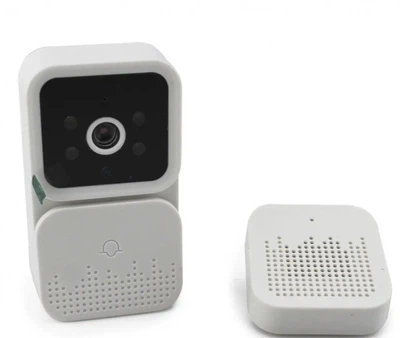 Бездротовий дзвінок відеодомофон DOORBELL 8248 TUYA APP Білий