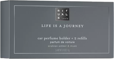 Aromatyzator do samochodu Rituals Homme Life is a Journey Car Perfume 2 x 3 g (8719134164206)