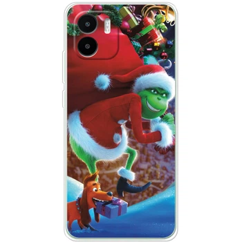 Силіконовий Чохол з Картинкою для Xiaomi Redmi A1 Принт (Новорічний, Грінч) (45053-ysm2268)
