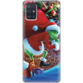 Силіконовий Чохол з Картинкою для Samsung Galaxy A51 (A515) Принт (Новорічний, Грінч) (38808-ysm2268)