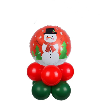 Новогодний Набор Из&nbsp;шаров Снеговик Merry Christmas | Рождество