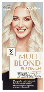 Rozjaśniacz do włosów Joanna Multi Blond Platinum do 9 tonów (5901018020569)
