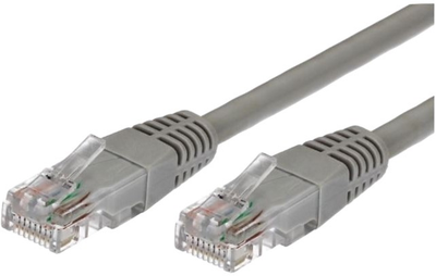 Патч-корд TB мідний Cat 6a RJ45 UTP 1 м Grey (5902002117524)