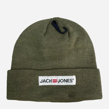 Шапка чоловіча Jack & Jones 191 125 Хакі (LV2200005057445)