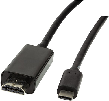 Kabel Logilink USB 3.2 Gen 1x1 USB Type-C – HDMI 2.0 3 m Black (4052792050356)