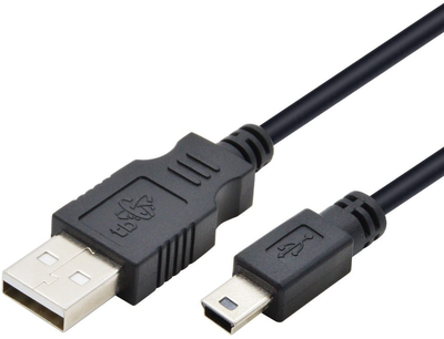 Kabel TB USB Type-A – mini-USB 1 m Black (5902002071390)