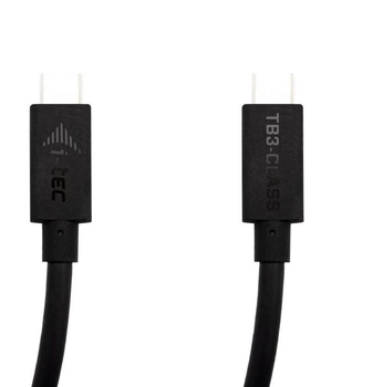 Kabel I-tec USB Type-C – USB Type-C Thunderbolt 3 PD 100W 1.5 m Black (8595611703362)