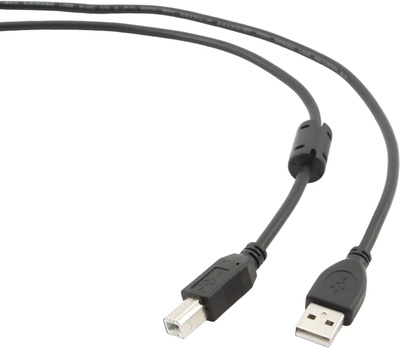 Kabel Cablexpert USB-A – USB-B 2.0 4.5 m Black (8716309052153)