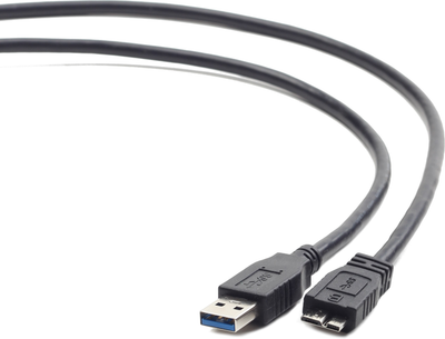 Кабель Cablexpert micro-USB Type-B – USB-A 3.0 1.8 м Black (8716309068703)