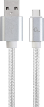 Kabel Gembird USB Type-A – USB Type-C 1.8 m Silver (8716309100762)
