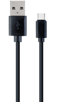 Кабель Gembird USB-A 2.0 – USB Type-C 1 м Black (8716309108706)