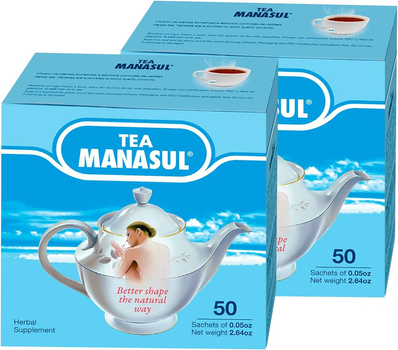 Чай у пакетиках Manasul Tea шт Infusion 50 шт 150 г (8470001778840)