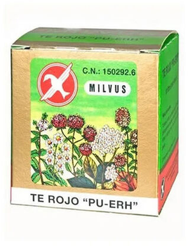 Чорний чай Milvus Red Tea 10 шт (8499991502921)