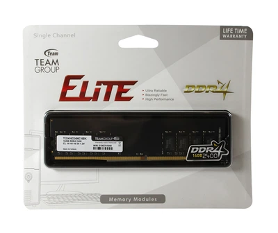 Пам'ять 16Gb DDR4, 2400 MHz, Team Elite, 16-16-16-39, 1.2V