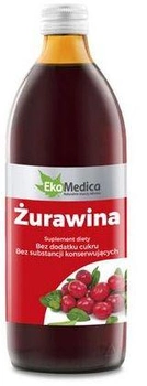 Sok naturalny Ekamedica Żurawina 500 ml (5902596671051)