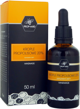 Suplement diety Prop-mad Krople propolisowe 20% 50 ml (5903271810192)