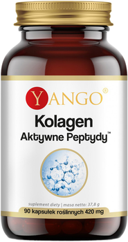 Дієтична добавка Yango Kolagen Active Peptides 90 капсул (5904194063009)