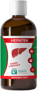Трав'яна харчова добавка EkoToTu Hepatek 100 мл (5905858925930)