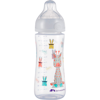 Пляшечка для годування Bebe Confort Emotion, 360 мл, 6+ міс (біла) (3102202020)