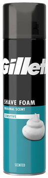 Pianka do golenia Gillette Foam Sensitive Skin 200 ml (7702018622054)
