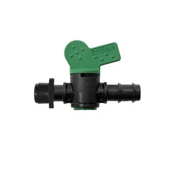 Штуцерный кран для капельной трубки 16х1/2" НР Irritec