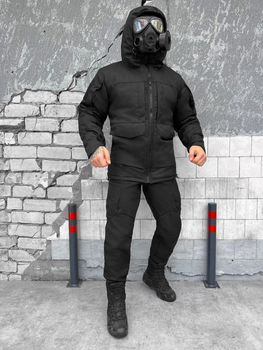 Зимний тактический костюм black размер L