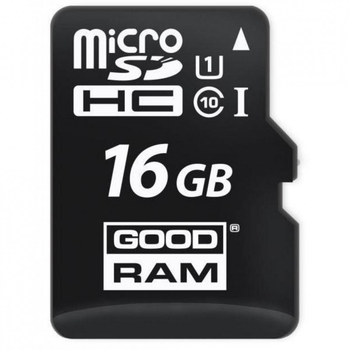 Карта памяти Goodram 16GB microSDHC Class 10 (M1A0-0160R12) (166245)