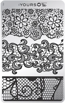 Пластина для стемпінгу :YOURS Loves Fee – Vintage Lace YLF 04