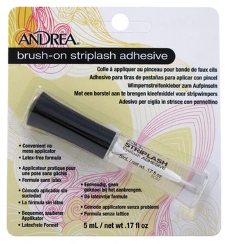 Клей для ресниц прозраччный Andrea Brush-On Striplash Adhesive (5 мл)