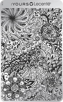 Пластина для стемпинга :YOURS YL04: Field of Flowers