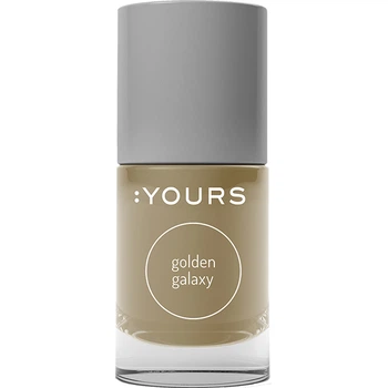 Золотой лак для стемпинга :YOURS Golden Galaxy 15 мл
