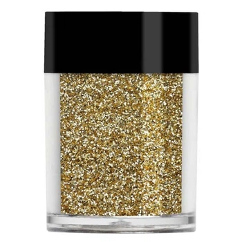Золотой металлический микро-глиттер Lecente Sand Ultra Fine Glitter (7,5г)